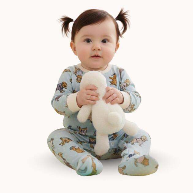 The Dreamy Woof - Sleepsuit & Romper Combo